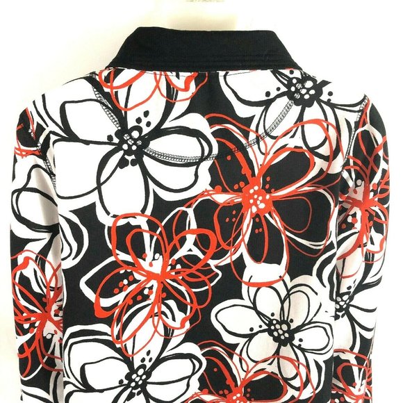 Ongue Casuals Zipper Front Jacket Blazer - Picture 5 of 8